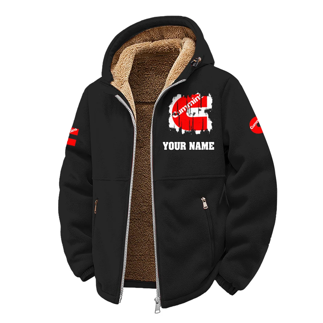 ProForce Diesel Winter Fleece Jacket, Cross-Training Thermal Zip HVN1451CU - Black - Image 2