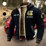 Performance GT Fleece-Lined Hooded Jacket, Cold-Snap Defense Jacket HVN1451FE - Black
