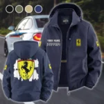 Performance GT Fleece Windbreaker Jacket, Outdoor Activity Defense HVN1451FE - Navy