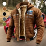 Pickup Legend Fleece-Lined Hooded Jacket, Ultra-Soft Plush Lined Jacket HVN1451FO - brown