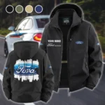 Pickup Legend Fleece Windbreaker Jacket, Soft-Shell Active Fleece HVN1451FO - Black