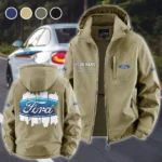 Pickup Legend Fleece Windbreaker Jacket, Soft-Shell Active Fleece HVN1451FO - Khaki