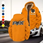 Off-Road Apparel Winter Fleece Jacket, Brushed Interior Winter Fleece HVN1451FR - Orange