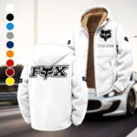 Off-Road Apparel Winter Fleece Jacket, Brushed Interior Winter Fleece HVN1451FR - White