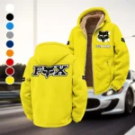 Off-Road Apparel Winter Fleece Jacket, Brushed Interior Winter Fleece HVN1451FR - Yellow