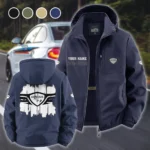 Prestige Sedan Fleece Windbreaker Jacket, Luxe Fleece Exterior HVN1451GE - Navy