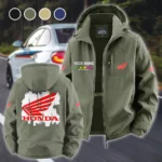 Engine Spirit Fleece Windbreaker Jacket, Midweight Thermal Windbreaker HVN1451HC - Green