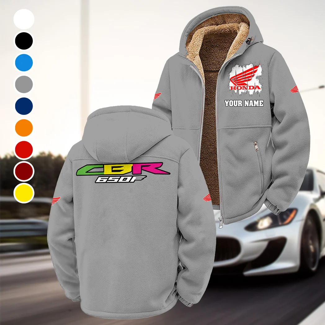 Engine Spirit Winter Fleece Jacket, High-Density Comfort Fleece HVN1451HC - Grey