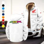 Engine Spirit Winter Fleece Jacket, High-Density Comfort Fleece HVN1451HC - White