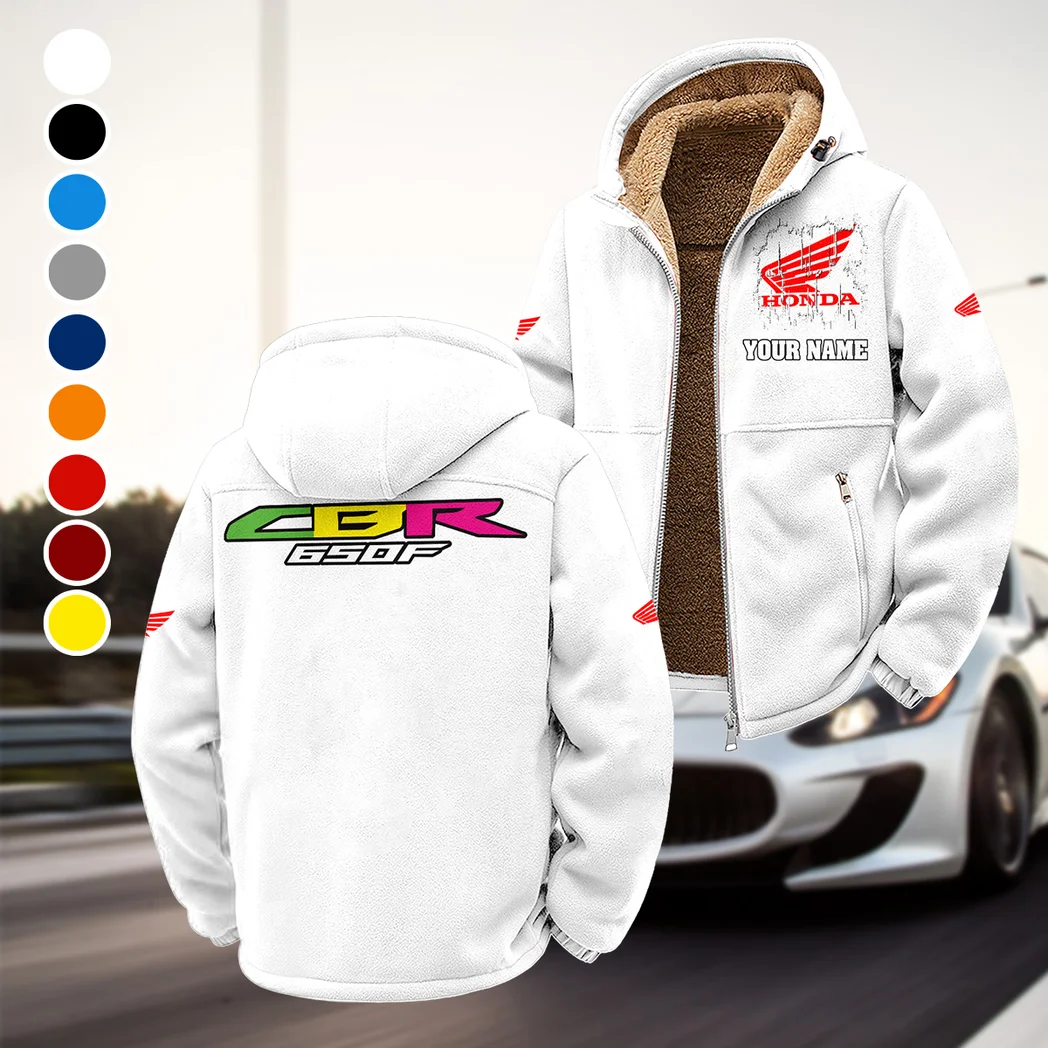 Engine Spirit Winter Fleece Jacket, High-Density Comfort Fleece HVN1451HC - White