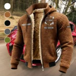Cruiser Legend Fleece-Lined Hooded Jacket, High-Density Comfort Fleece HVN1451HD - brown