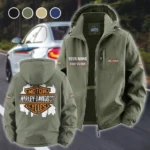 Cruiser Legend Fleece Windbreaker Jacket, Premium Bonded Fleece HVN1451HD - Green