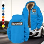 Cruiser Legend Winter Fleece Jacket, Warm Core Loft Fleece HVN1451HD - Cyan