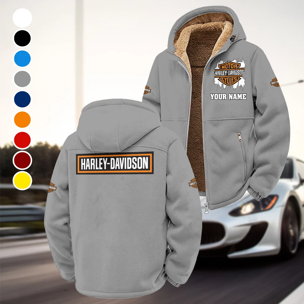 Cruiser Legend Winter Fleece Jacket, Warm Core Loft Fleece HVN1451HD - Grey