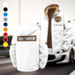 Cruiser Legend Winter Fleece Jacket, Warm Core Loft Fleece HVN1451HD - White