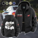 Endurance Road Bike Fleece Windbreaker Jacket, Ultra-Soft Wind-Stop Fabric HVN1451HG - Black