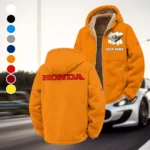 Endurance Road Bike Winter Fleece Jacket, Breathable Winter Comfort HVN1451HG - Orange