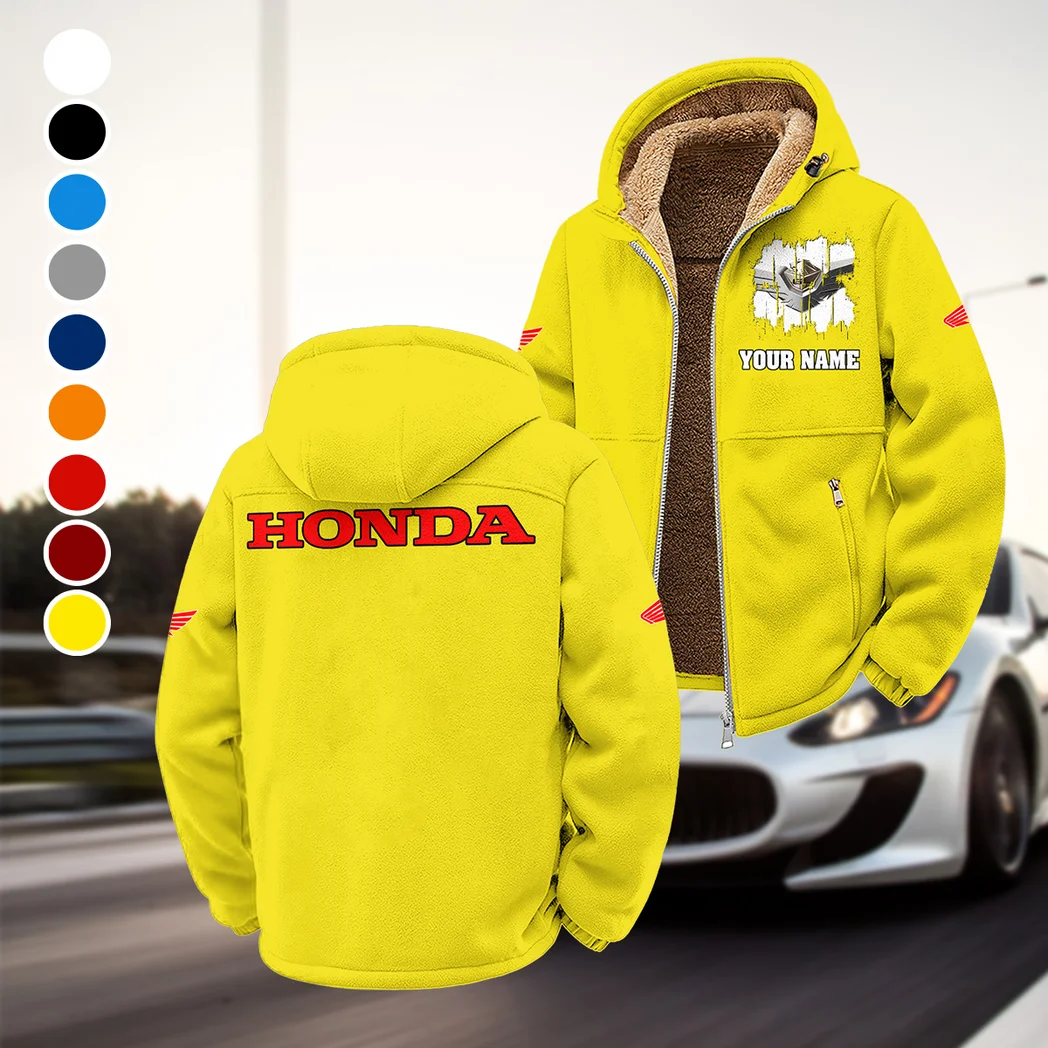Endurance Road Bike Winter Fleece Jacket, Breathable Winter Comfort HVN1451HG - Yellow