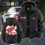 Road Bike Fleece Windbreaker Jacket, Breathable Fleece Windwear HVN1451HM - Black