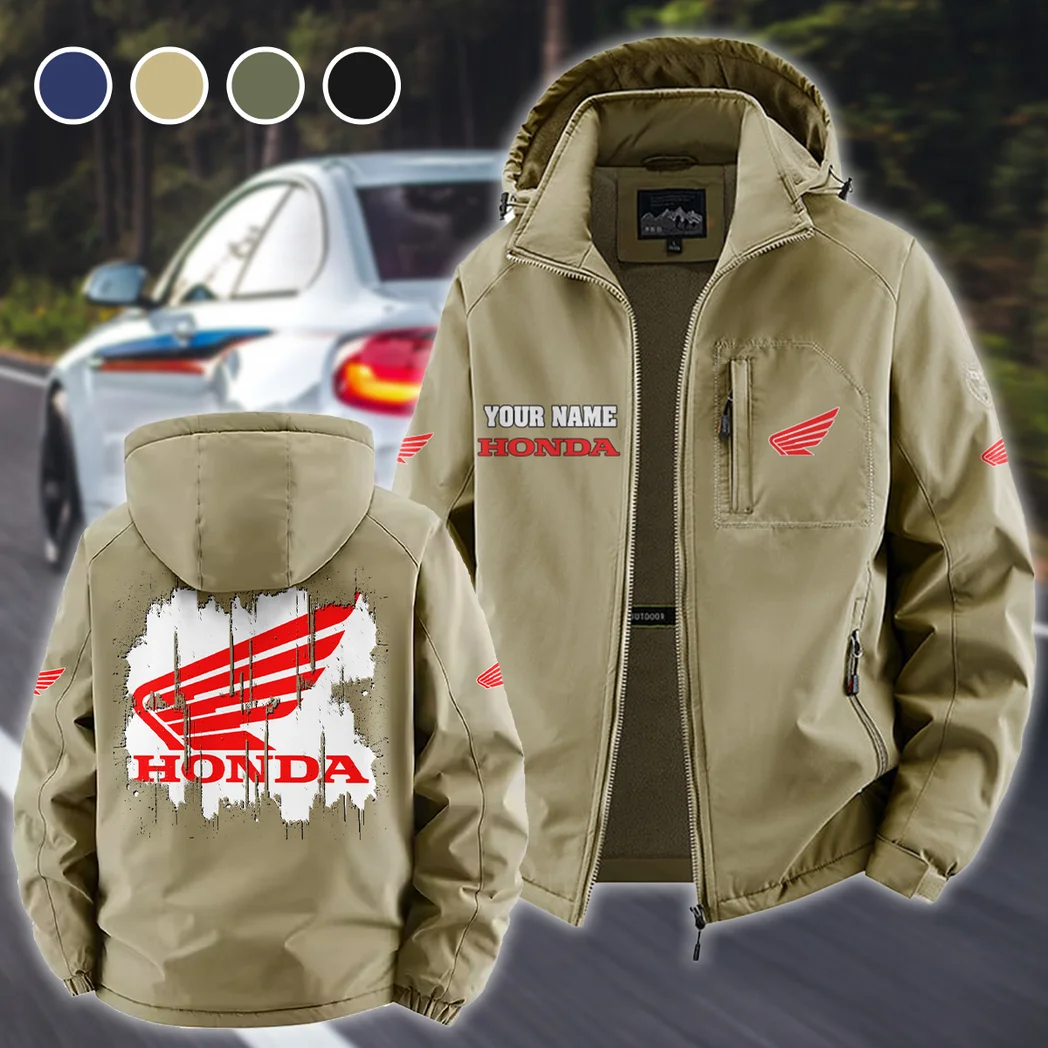 Road Bike Fleece Windbreaker Jacket, Breathable Fleece Windwear HVN1451HM - Khaki