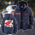Road Bike Fleece Windbreaker Jacket, Breathable Fleece Windwear HVN1451HM - Navy