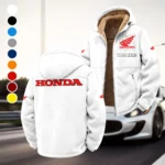 Road Bike Winter Fleece Jacket, Sherpa Lined Winter Fleece HVN1451HM - White