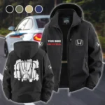 Hatchback Fleece Windbreaker Jacket, Cross-Training Wind Shell HVN1451HO - Black