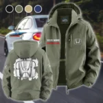 Hatchback Fleece Windbreaker Jacket, Cross-Training Wind Shell HVN1451HO - Green