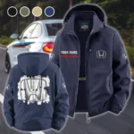 Hatchback Fleece Windbreaker Jacket, Cross-Training Wind Shell HVN1451HO - Navy