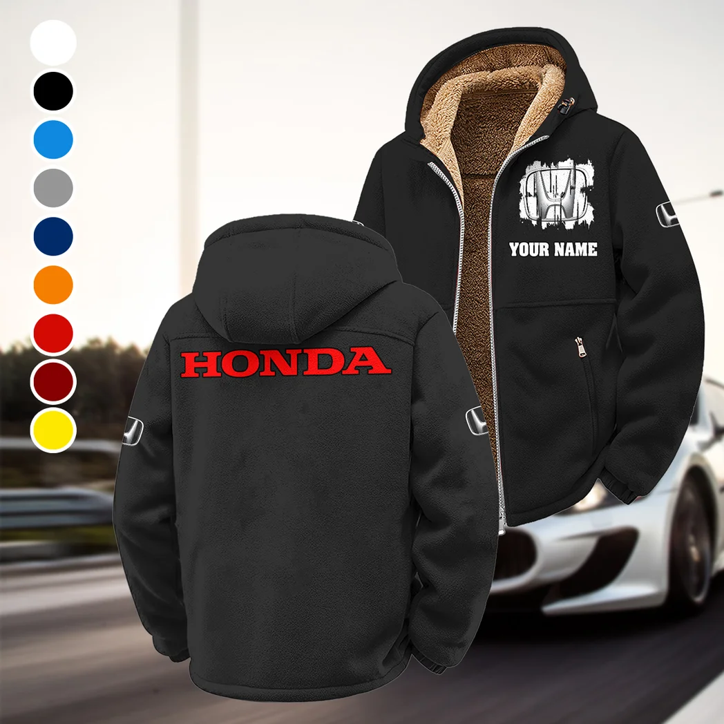 Hatchback Winter Fleece Jacket, Thermal Winter Fleece HVN1451HO - Black