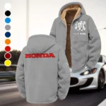 Hatchback Winter Fleece Jacket, Thermal Winter Fleece HVN1451HO - Grey
