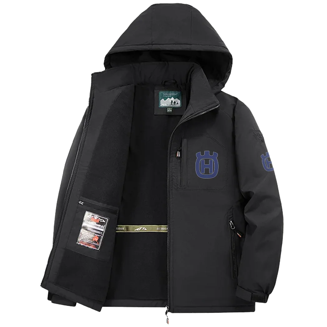 Enduro Rider Fleece Windbreaker Jacket, Outdoor Activity Defense HVN1451HU - Black - Image 3