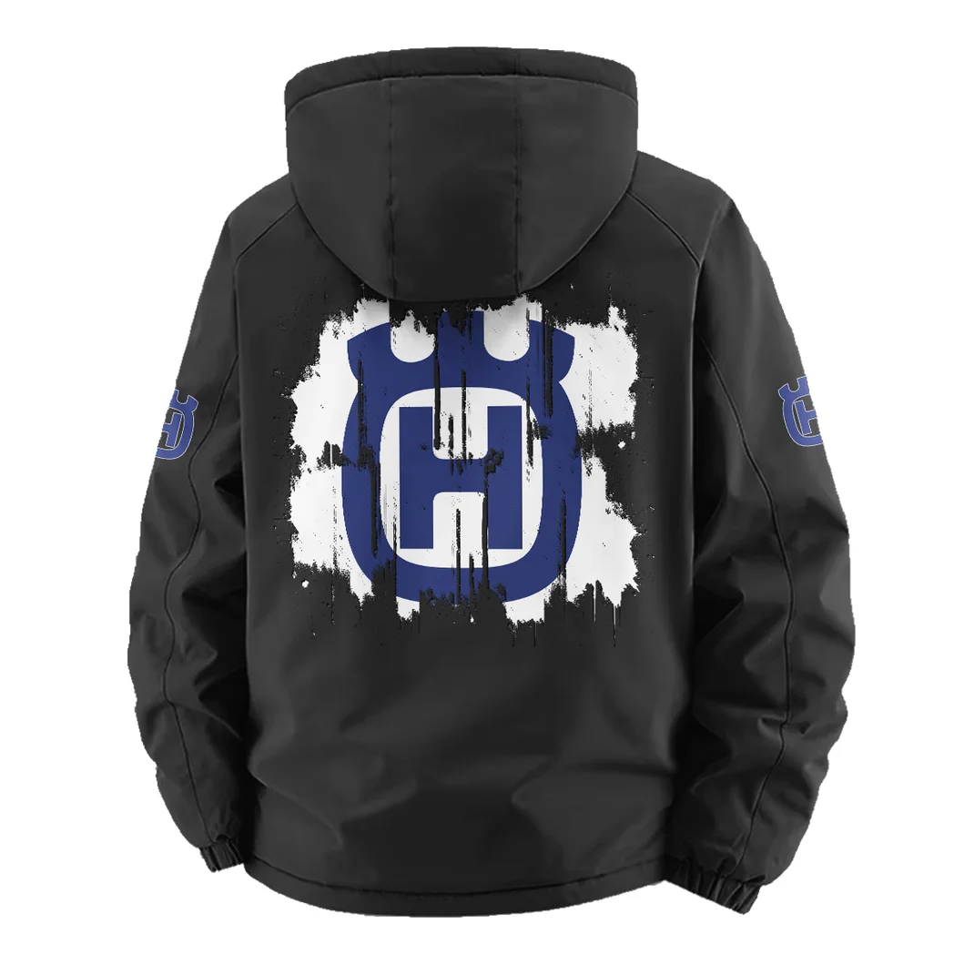 Enduro Rider Fleece Windbreaker Jacket, Outdoor Activity Defense HVN1451HU - Black - Image 4