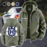 Enduro Rider Fleece Windbreaker Jacket, Outdoor Activity Defense HVN1451HU - Green