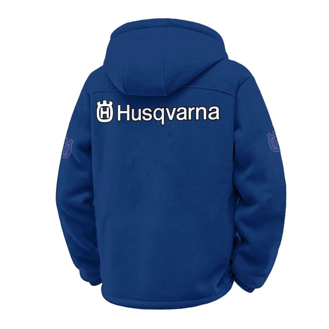 Enduro Rider Winter Fleece Jacket, Arctic Expedition Fleece HVN1451HU - Navy - Image 3