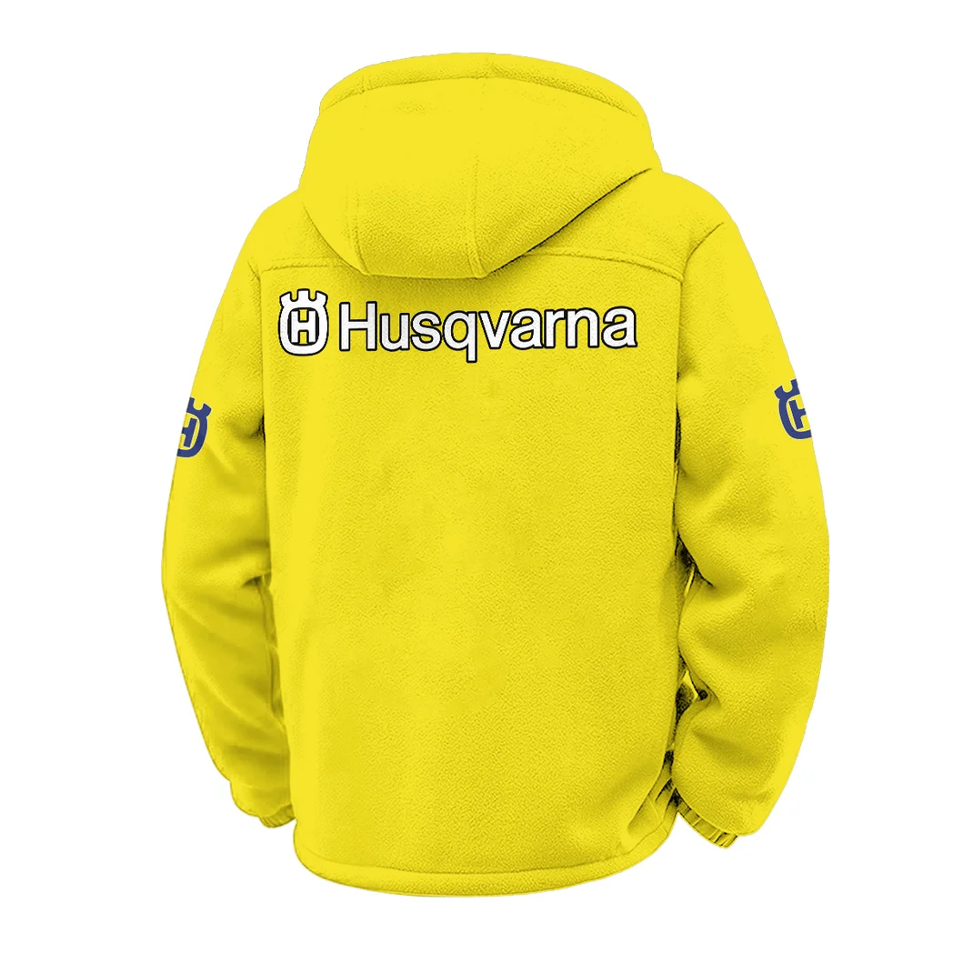 Enduro Rider Winter Fleece Jacket, Arctic Expedition Fleece HVN1451HU - Yellow - Image 3