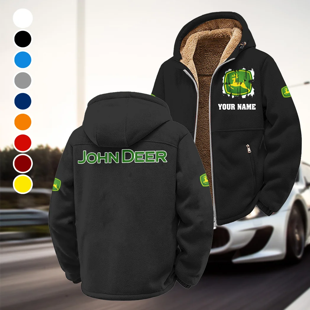 Rural Work Vehicle Winter Fleece Jacket, Deep Winter Comfort Fleece HVN1451JD - Black