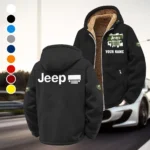 All-Terrain Utility Ride Winter Fleece Jacket, Polar Climate Fleece HVN1451JE - Black