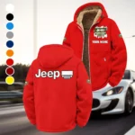All-Terrain Utility Ride Winter Fleece Jacket, Polar Climate Fleece HVN1451JE - Red