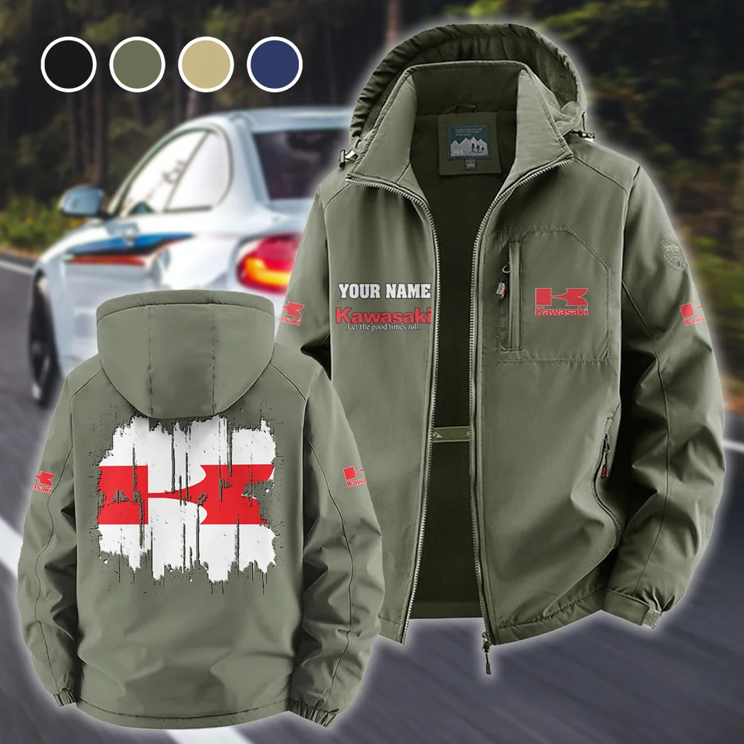 Adventure Motorcycle Fleece Windbreaker Jacket, Storm-Blocker Fleece HVN1451KA - Green