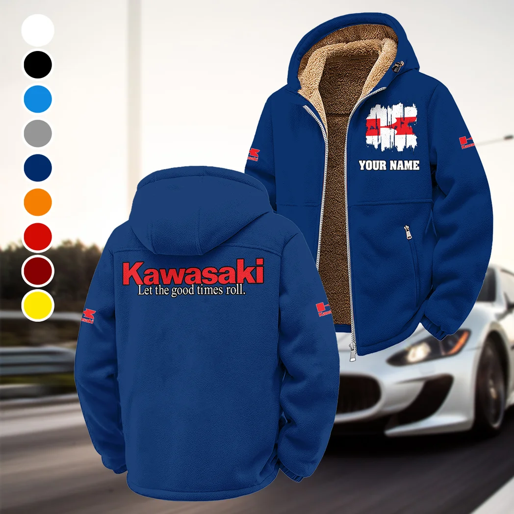 Adventure Motorcycle Winter Fleece Jacket, Essential Winter Warmth HVN1451KA - Navy