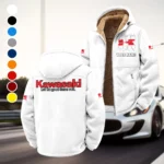 Adventure Motorcycle Winter Fleece Jacket, Essential Winter Warmth HVN1451KA - White