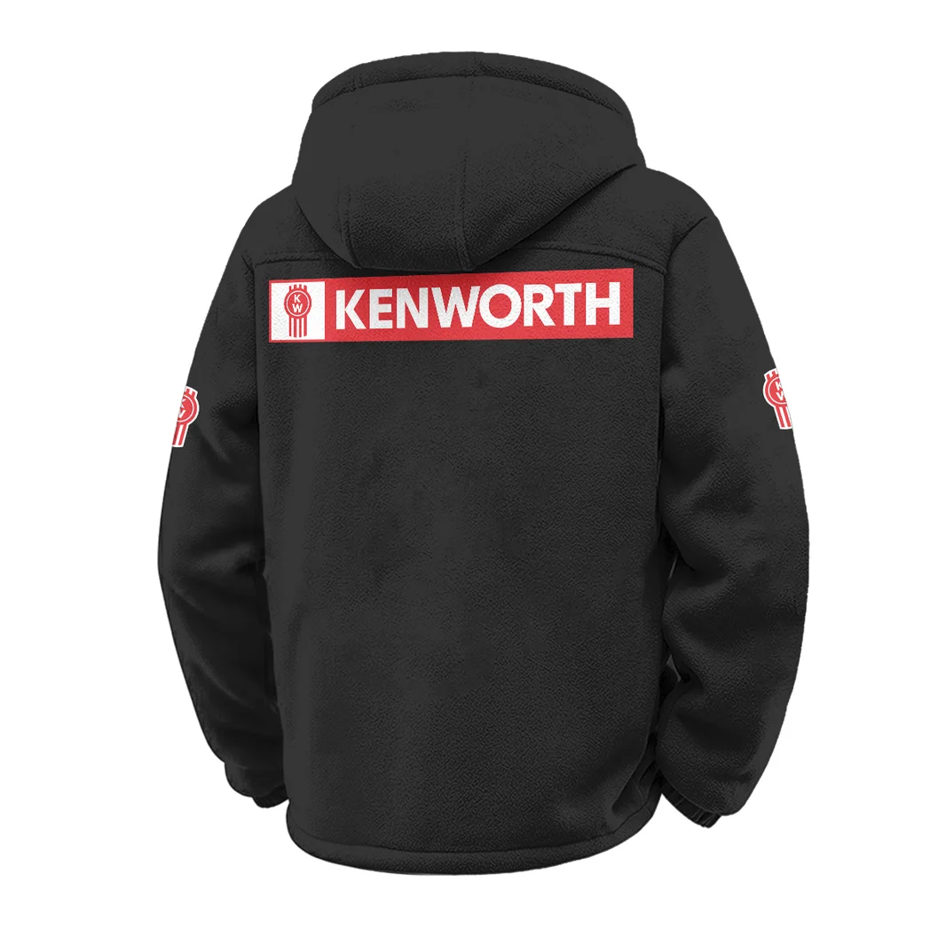 Sturdy Semi Winter Fleece Jacket, Superior Thermal Protection HVN1451KE - Black - Image 3