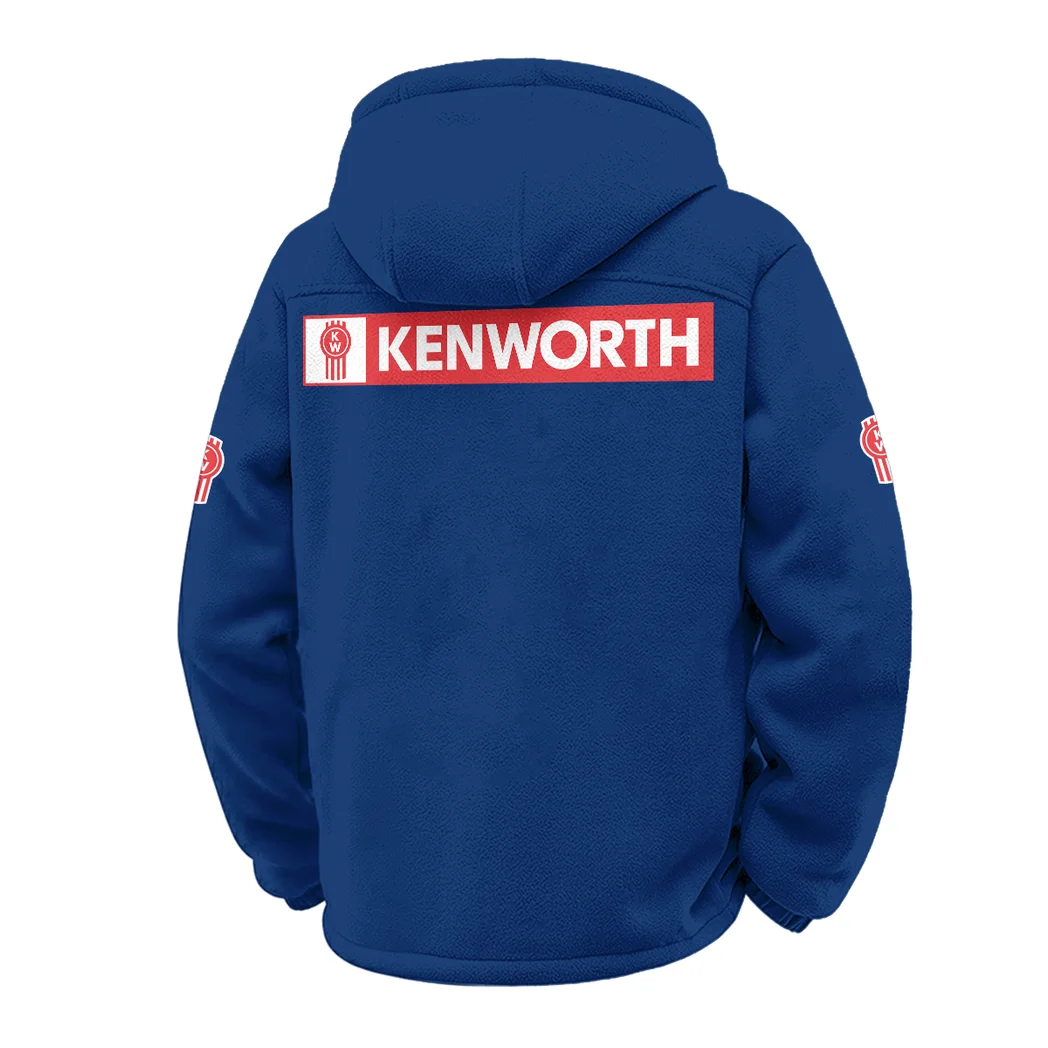 Sturdy Semi Winter Fleece Jacket, Superior Thermal Protection HVN1451KE - Navy - Image 3