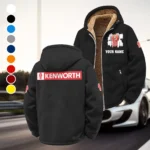 Sturdy Semi Winter Fleece Jacket, Superior Thermal Protection HVN1451KE - Black