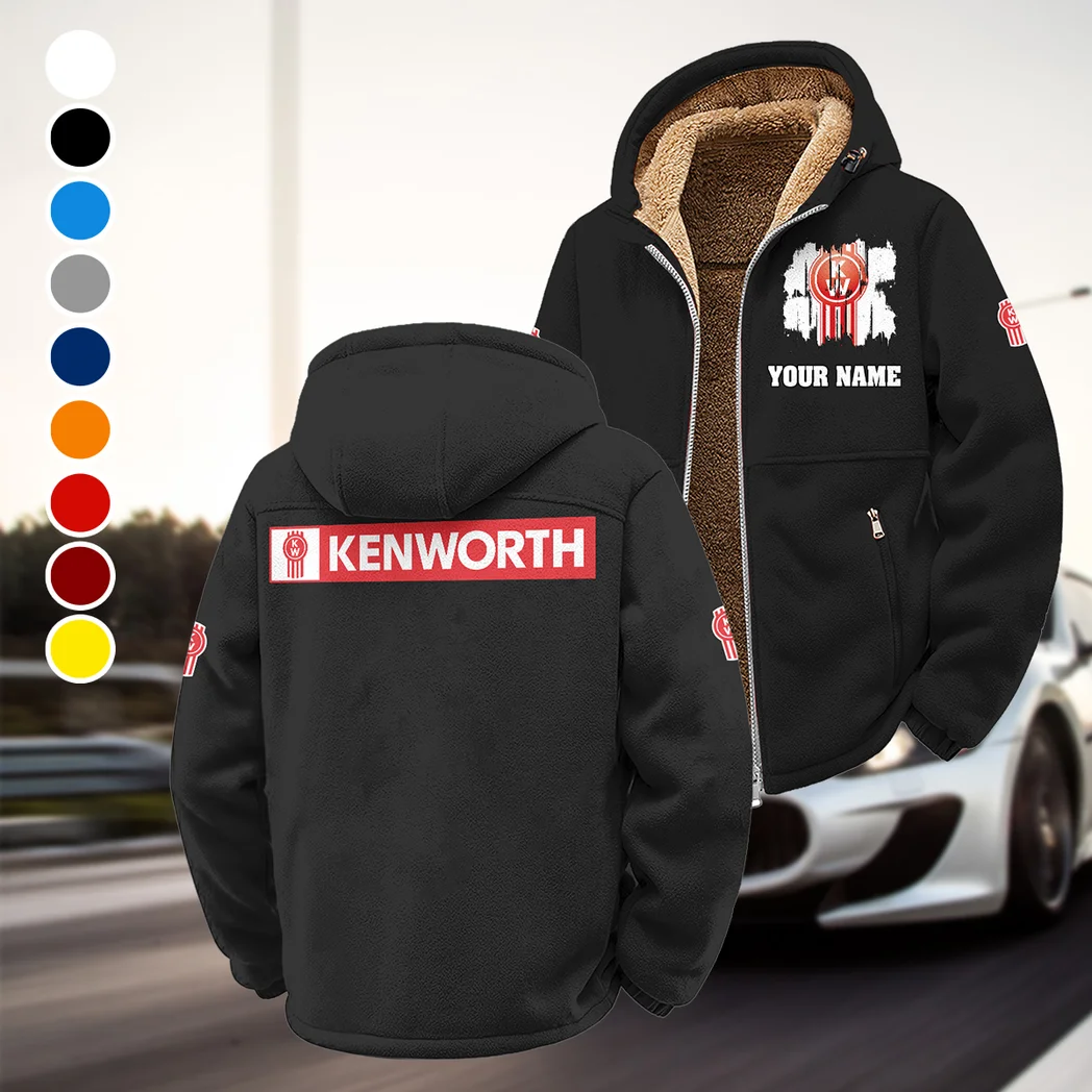 Sturdy Semi Winter Fleece Jacket, Superior Thermal Protection HVN1451KE - Black