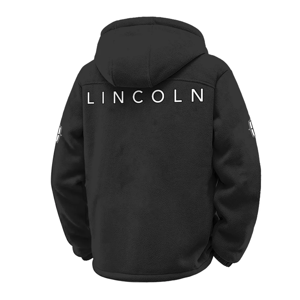Executive Car Winter Fleece Jacket, Heavy-Duty Cold Fleece HVN1451LI - Black - Image 3