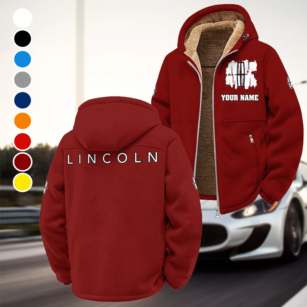 Executive Car Winter Fleece Jacket, Heavy-Duty Cold Fleece HVN1451LI - Wine