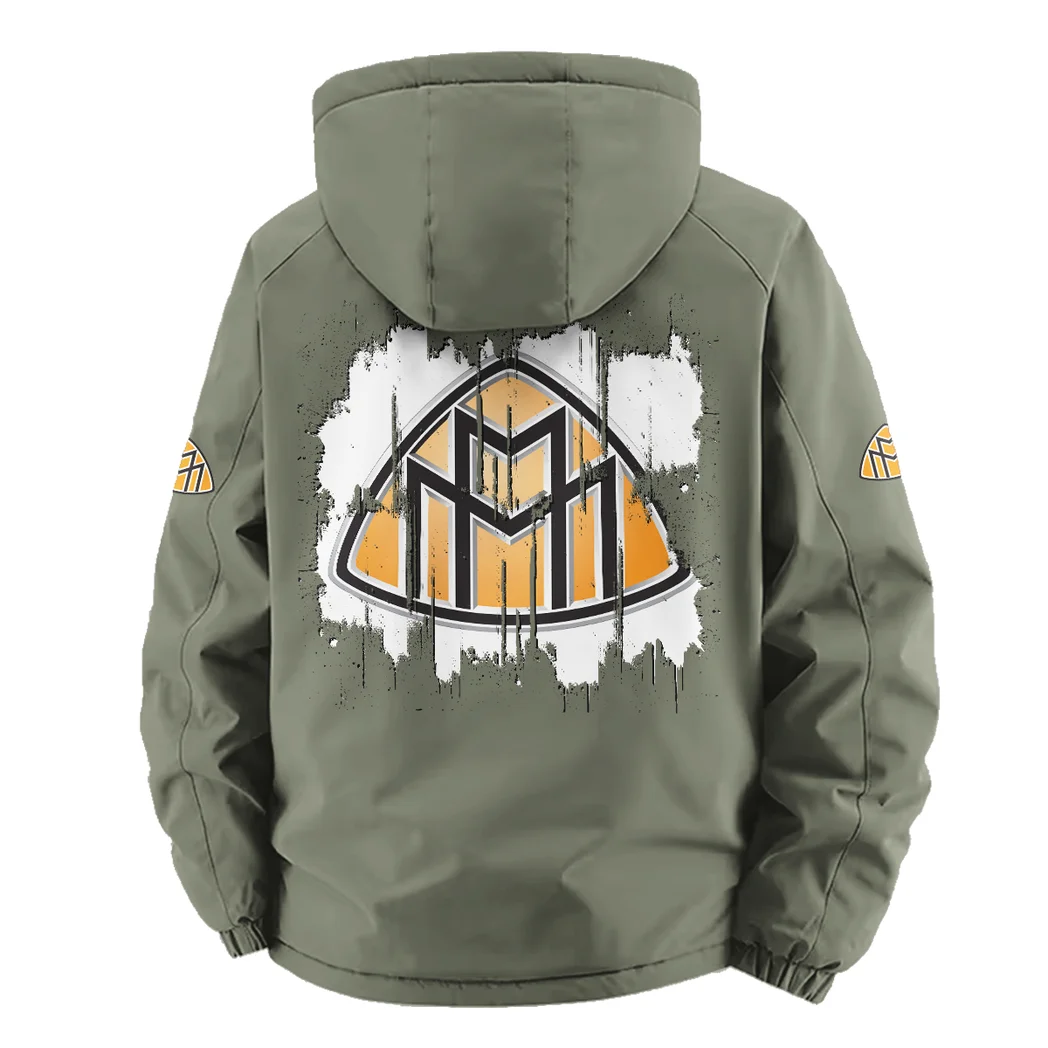 Luxury Spirit Fleece Windbreaker Jacket, Thermal Wind-Deflector HVN1451MA - Green - Image 4