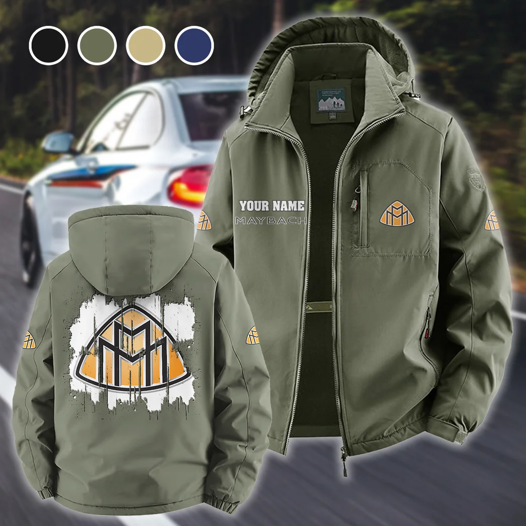 Luxury Spirit Fleece Windbreaker Jacket, Thermal Wind-Deflector HVN1451MA - Green